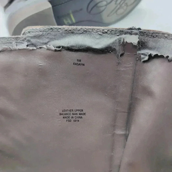 Enzo Angiolini Easayin Blue Leather Suede Knee Boots  sz 6 - Picture 8 of 8